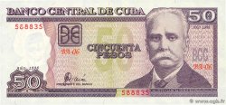 50 Pesos CUBA  1998 P.119a UNC