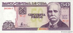 50 Pesos KUBA  2001 P.119c