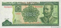 5 Pesos CUBA  1998 P.116b SC