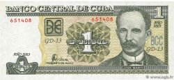 1 Peso CUBA  2003 P.121c FDC