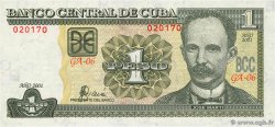 1 Peso CUBA  2001 P.121a SC+