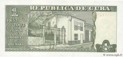 1 Peso Commémoratif CUBA  2003 P.125 FDC