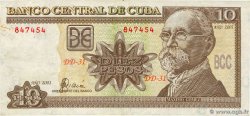 10 Pesos KUBA  2001 P.117d S