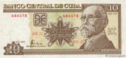 10 Pesos CUBA  2002 P.117e