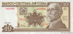 10 Pesos KUBA  2003 P.117f