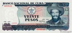 20 Pesos CUBA  1991 P.110a FDC