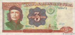 3 Pesos CUBA  1995 P.113