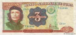 3 Pesos KUBA  1995 P.113