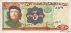 3 Pesos KUBA  1995 P.113