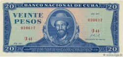 20 Pesos CUBA  1971 P.105a FDC