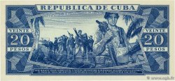 20 Pesos CUBA  1971 P.105a UNC