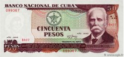 50 Pesos KUBA  1990 P.111a