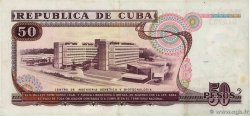 50 Pesos CUBA  1990 P.111a VF-