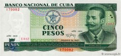 5 Pesos CUBA  1991 P.108a NEUF