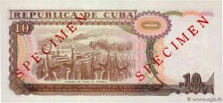 10 Pesos Spécimen CUBA  1991 P.109s UNC