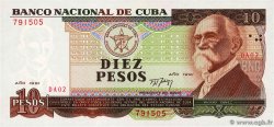 10 Pesos CUBA  1991 P.109