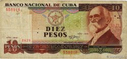 10 Pesos CUBA  1991 P.109