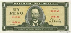 1 Peso CUBA  1980 P.102b