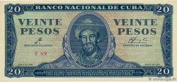 20 Pesos CUBA  1961 P.097x UNC-