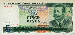 5 Pesos CUBA  1991 P.108a MBC+