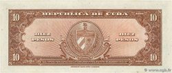 10 Pesos CUBA  1960 P.079b UNC