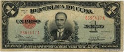 1 Peso CUBA  1936 P.069c