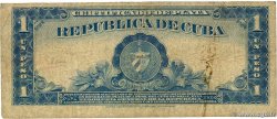 1 Peso CUBA  1936 P.069c B