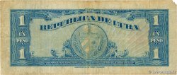 1 Peso KUBA  1949 P.077a fS