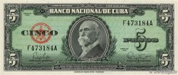 5 Pesos CUBA  1960 P.092a NEUF