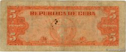 5 Pesos CUBA  1949 P.078a G