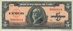 5 Pesos KUBA  1949 P.078a