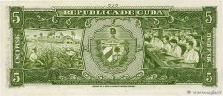 5 Pesos CUBA  1958 P.091a NEUF