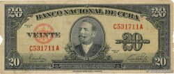 20 Pesos  CUBA  1949 P.080a