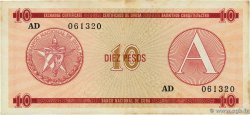 10 Pesos CUBA  1985 P.FX04 BC+