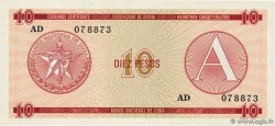 10 Pesos CUBA  1985 P.FX04