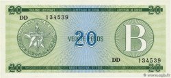 20 Pesos KUBA  1985 P.FX09 fST+