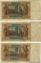 5 Reichsmark Lot ALEMANIA  1942 P.186 BC