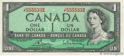 1 Dollar CANADA  1954 P.075c VF+