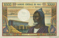 1000 Francs MALI  1973 P.13a VF+