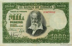 1000 Pesetas ESPAGNE  1951 P.143 TTB