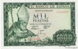 1000 Pesetas SPAIN  1965 P.151