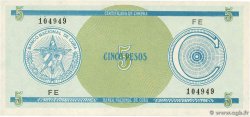 5 Pesos CUBA  1987 P.FX13