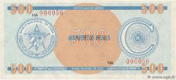 500 Pesos CUBA  1987 P.FX18