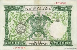 1000 Pesetas SPAIN  1957 P.149 XF