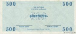 500 Pesos CUBA  1987 P.FX18 FDC