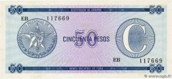 50 Pesos CUBA  1990 P.FX24 UNC-