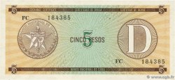 5 Pesos CUBA  1985 P.FX34 NEUF