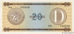 20 Pesos CUBA  1985 P.FX36 q.FDC