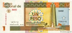 1 Peso Convertible CUBA  1994 P.FX37 FDC