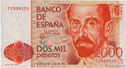 2000 Pesetas SPAIN  1980 P.159 XF